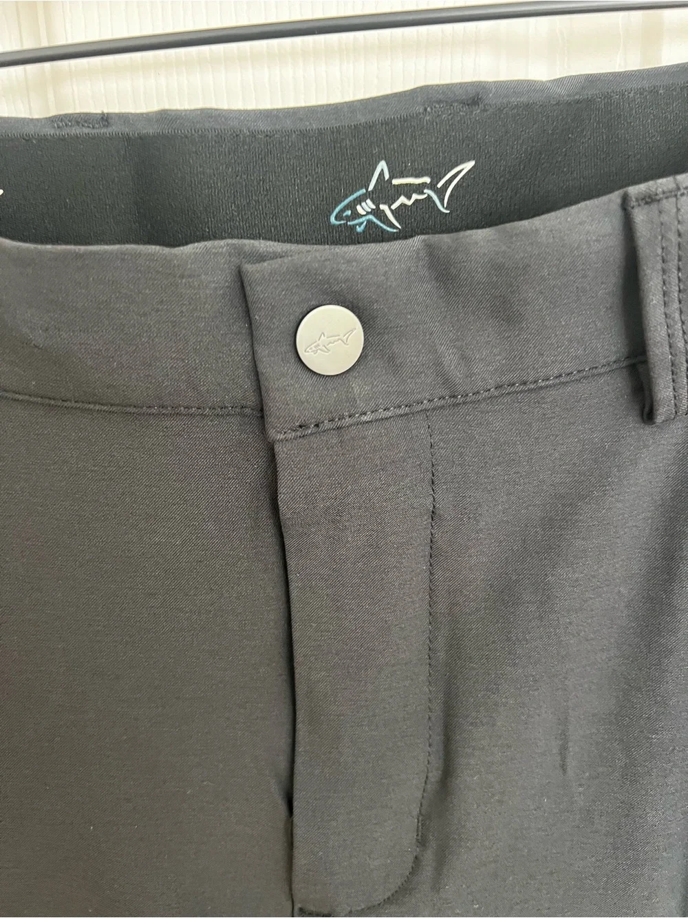 Greg Norman Collection Men's Black Chinos